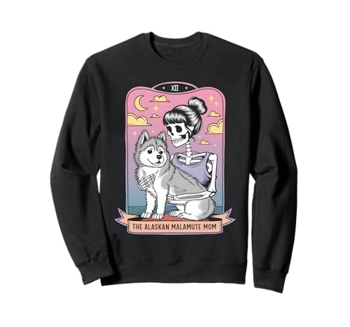 Die alaskische Malamute-Mama Sweatshirt Die alaskische Malamute-Mama Sweatshirt von Alaskan Malamute Mama Tarot