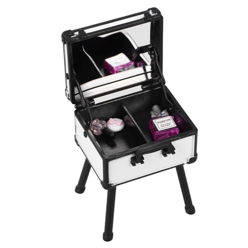 Alasum 1satz Puppenhaus Kosmetik Mit Make-up Box Lippenstift Und Parfüm Dekorationszubehör Für Kreative Miniaturszenen Im Dollhouse von Alasum
