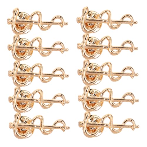 Alasum 10 Stück Schlangen Broschen aus Langlebiger Legierung Symbolisch für Pflegeberufe Vielseitig für Hemd Jacke Rucksack Geeignet Leichte Anstecknadeln als Stilvolles für Damen und von Alasum