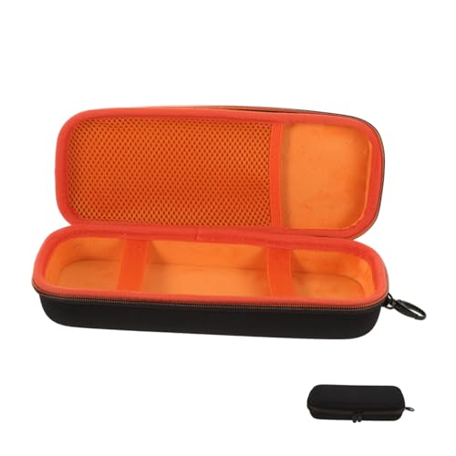 Alasum 1stücke Eva Mikrofon-Tragetasche Für Wasserfestes Hardcase Für Mikrofone Für Outdoor-veranstaltungen Und Musik-Events Organizer Mit Elegantem Design Schwarz-orange von Alasum