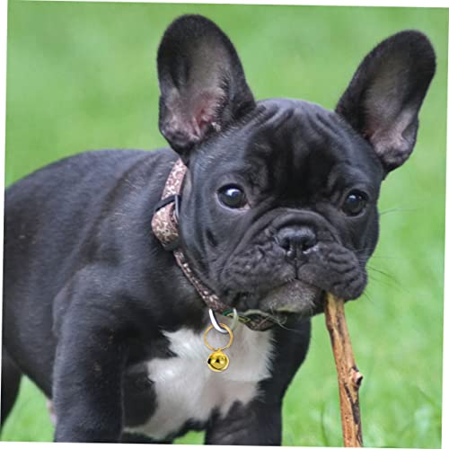 Alasum 20 Stück Teiliges Kupferglöckchen Leichte Diy Haustier und Weihnachtsdekoration Langlebige Metallglocken mit Bruchfestigkeit für Katzen und Hundegeschirr Festliche Party Ornamente von Alasum