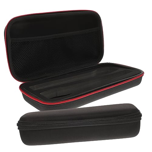 Alasum 2stücke Mikrofon-Tragetasche Aus Eva Mit Reißverschluss Mikrofon-aufbewahrungsbox Für Tragbare Mikrofone Mikrofon-hartschalenkoffer Organizer Für Geschäftsreisen von Alasum