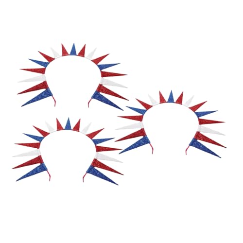 Alasum 3stücke Stirnband Mit Statuen-design Für Patriotischen Haarschmuck Für Unabhängigkeitstag Mottopartys Bequemes Haarband Für Frauen von Alasum