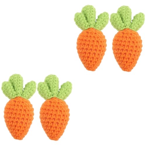 Alasum 4stücke Handgemachte Karotten Broschen Und Haarnadeln Charm Zubehör Für Kreative Bastelprojekte Stilvolle Dekoration Und Für Freunde Und Familie von Alasum