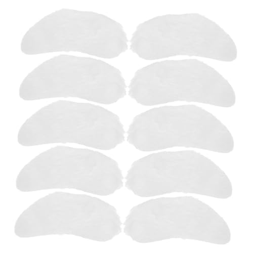 Alasum 5paare Weiße Buschige Augenbrauen Für Santa Claus Kostüm Gesichtshaare Für Cosplay Und Weihnachtsfeiern Einfach Anzubringen Gefertigt Vielseitig Einsetzbar von Alasum