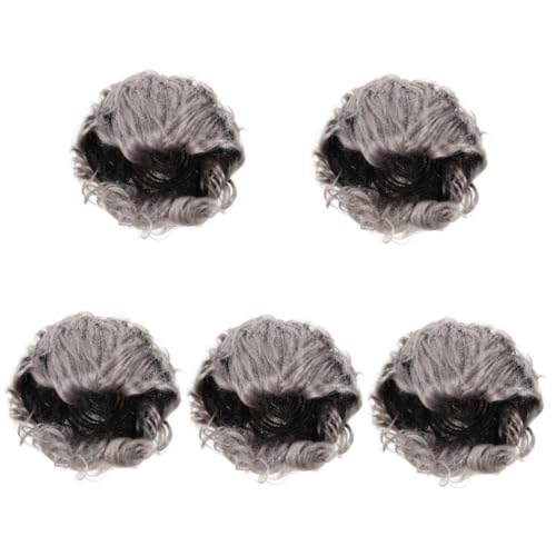 Alasum 5stücke Old Lady Cosplay Perücke Für Damen Realistische Ältere Damen Perücke Für Halloween Karneval Und Bühnenaufführungen Kostümzubehör von Alasum