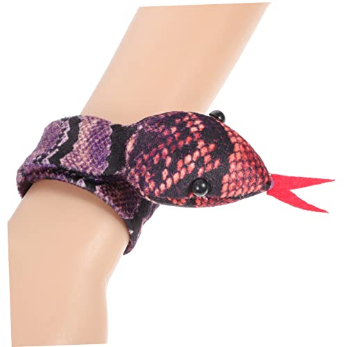 Alasum 6 Stück Teiliges Slap Armband mit Schlangenmotiv Dekorative Schnapparmbänder für Partyspaß Langlebig Hautfreundlich Passend für Erwachsene für Halloween und Geburtstage von Alasum