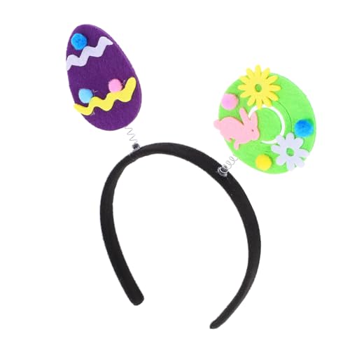 Alasum Easter Cosplay Haarreif Mit Bunten Ostereiern Und Blumen Leichtes Kopfschmuck-accessoire Für Erwachsene Dekoration Für Ostern Und Feiern von Alasum
