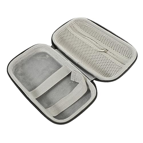 Alasum Kompakte Mikrofontasche Aus Strapazierfähigem Pu-Leder Praktischer Elektronik-Organizer Mit Reißverschluss Als Reisenetz Tasche Für Ansteckmikrofone Und Zubehör von Alasum