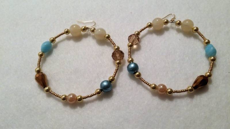 Gold Ohrringe von AlayahBoutique