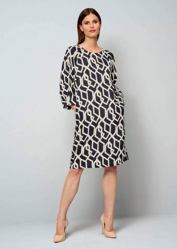 Alba Moda Druckkleid Kleid in grafischem Dessin von Alba Moda