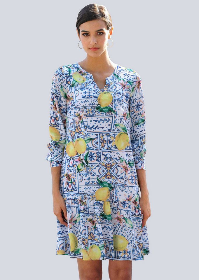 Alba Moda Druckkleid Kleid in sommerlichen Dessin von Alba Moda