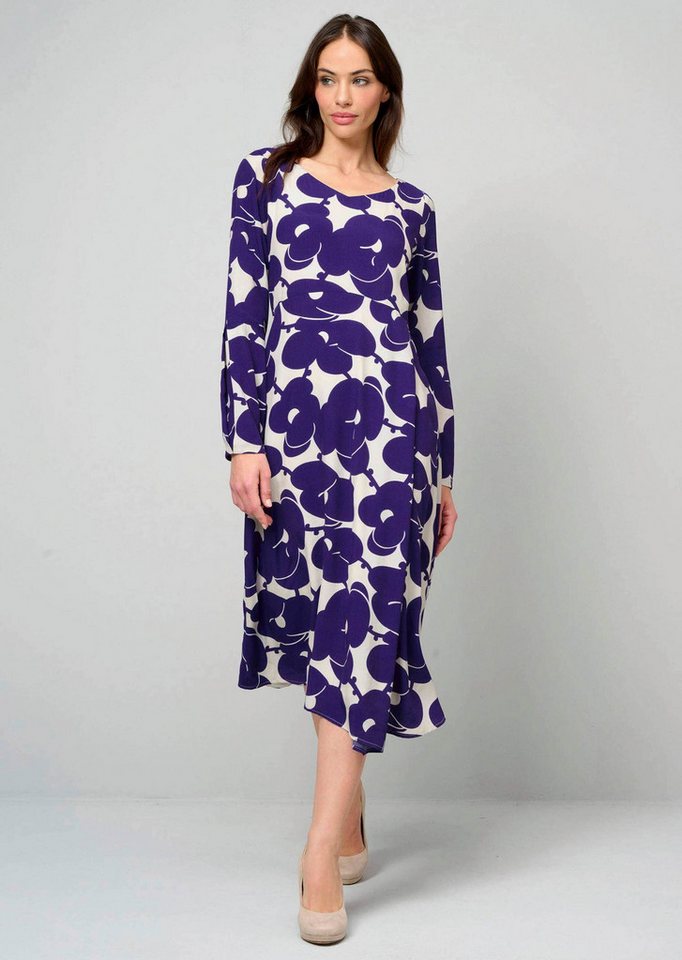 Alba Moda Druckkleid Kleid mit grafischem Dessin von Alba Moda