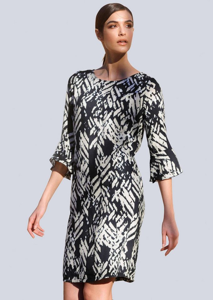 Alba Moda Druckkleid Kleid mit grafischem Druck von Alba Moda
