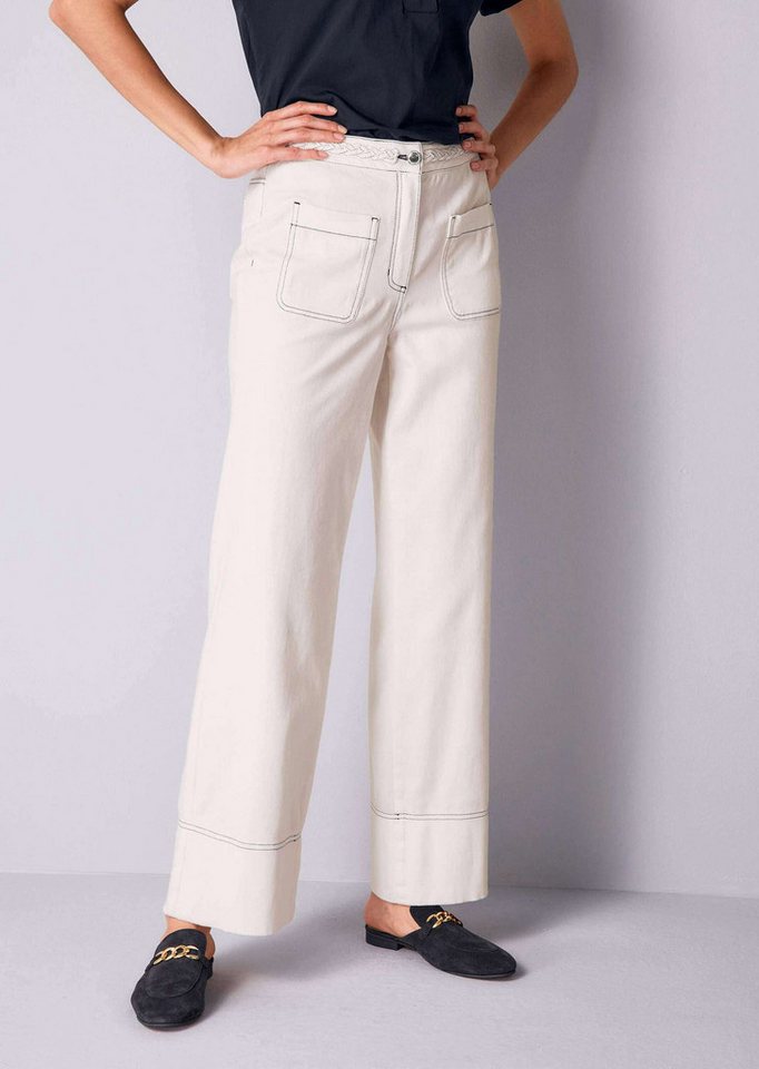 Alba Moda Gerade Jeans Jeans mit Kontrastnähten von Alba Moda