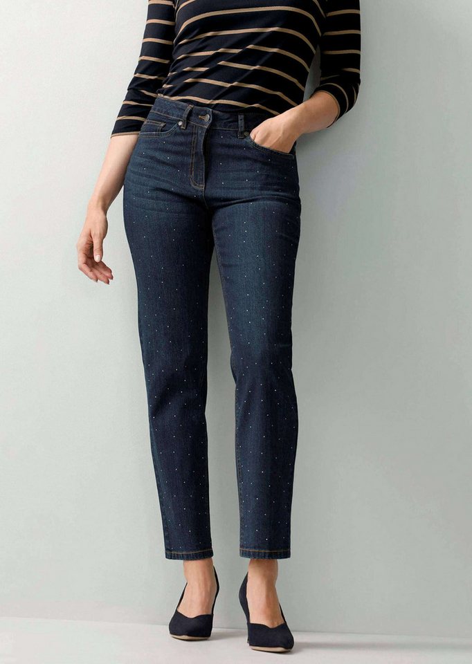Alba Moda Gerade Jeans Jeans mit Nietenverzierung von Alba Moda