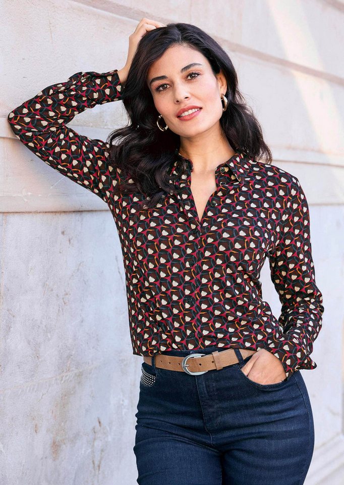 Alba Moda Hemdbluse Bluse von Alba Moda