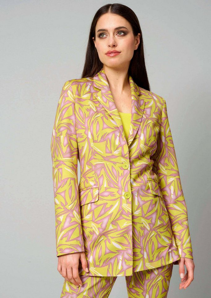 Alba Moda Kurzblazer Blazer mit grafischem Print von Alba Moda