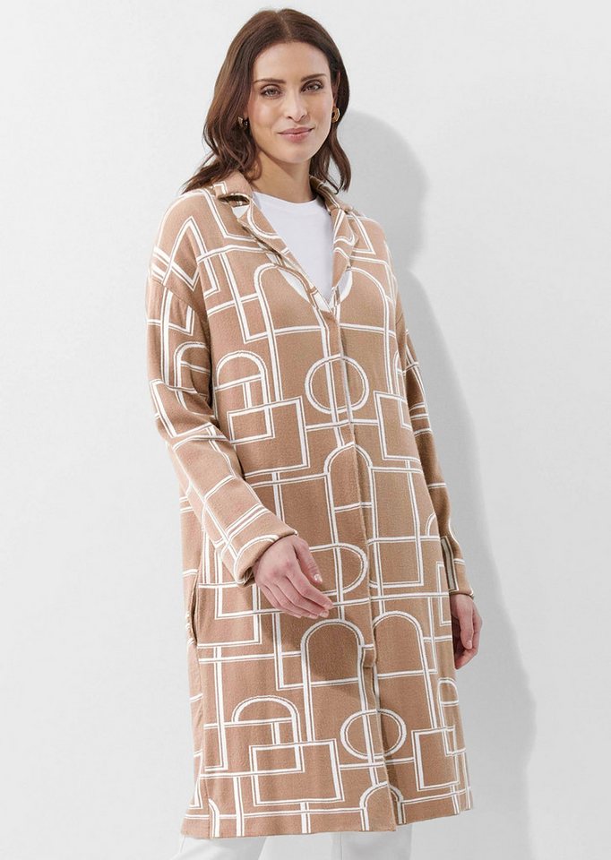 Alba Moda Kurzmantel Strickmantel von Alba Moda