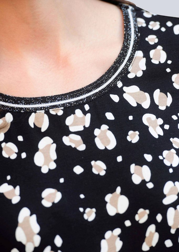 Alba Moda Langarmshirt Shirt im exklusivem Dessin von Alba Moda von Alba Moda