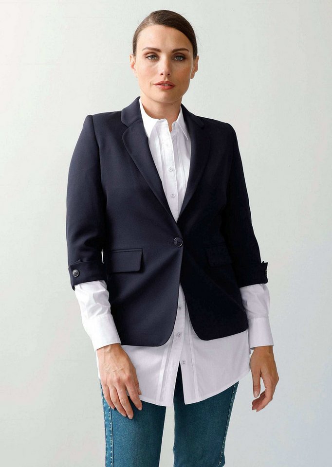 Alba Moda Kurzblazer Blazer mit 3/4 Arm von Alba Moda