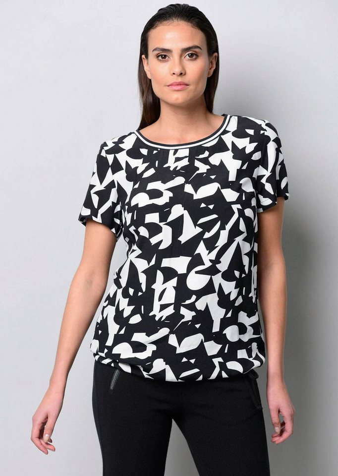 Alba Moda Shirtbluse Bluse mit Tunnelzug von Alba Moda