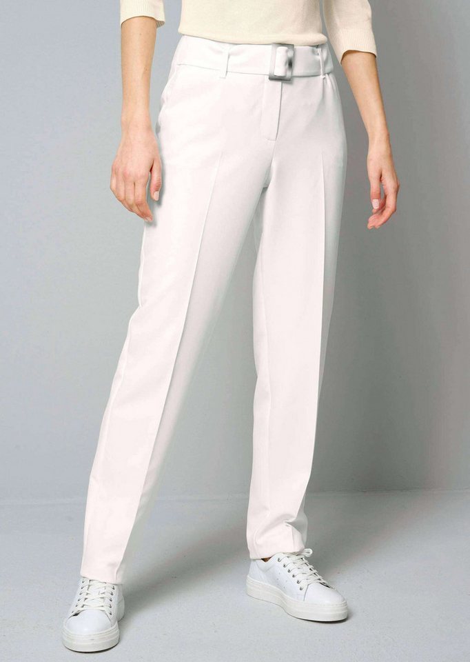 Alba Moda Stoffhose Hose mit Gürtel von Alba Moda