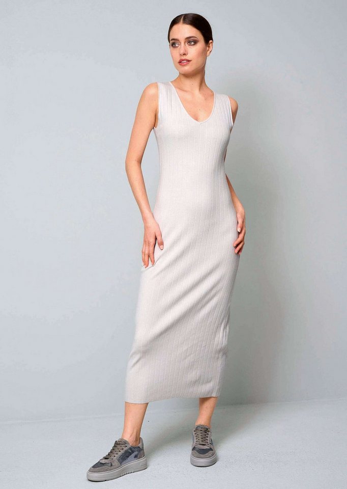Alba Moda Strickkleid Strickkleid in Ripp-Optik von Alba Moda