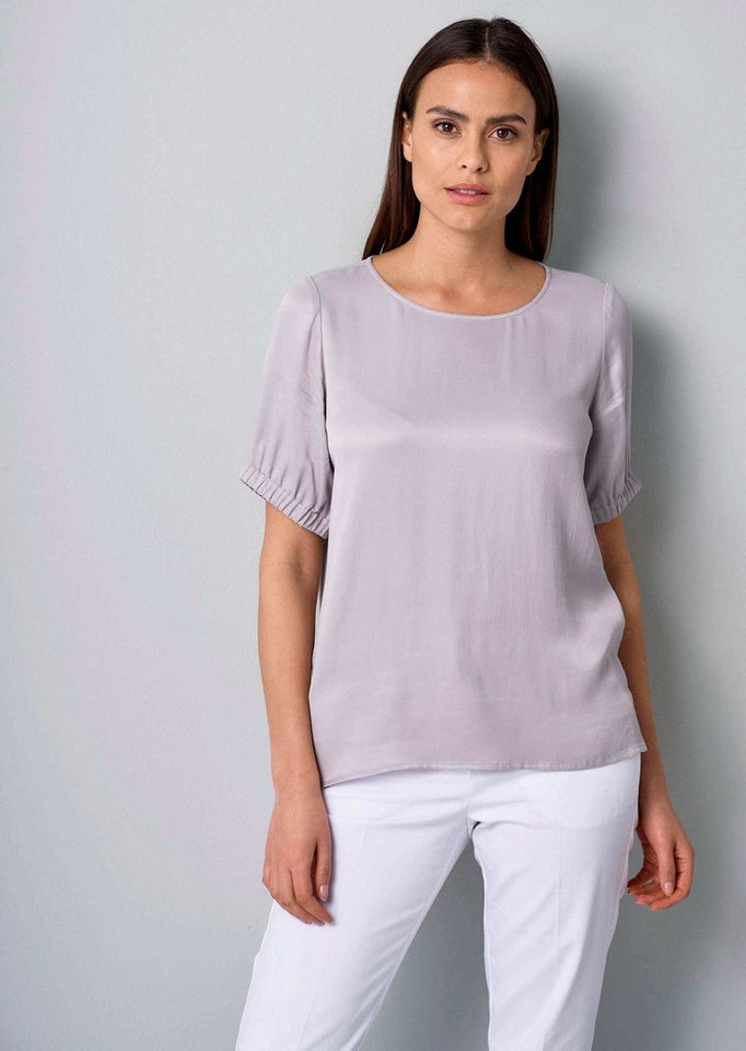 Alba Moda Strickpullover Pullover mit metallischem Garn von Alba Moda