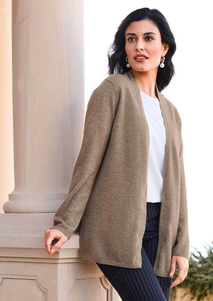 Alba Moda Strickpullover Strickjacke von Alba Moda