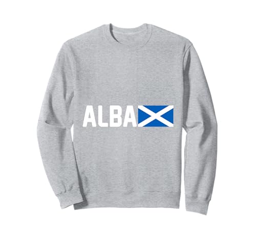 Alba Schottland St. Andrews Flagge Männer Frauen Geschenk Sweatshirt von Alba Scotland Scottish Pride