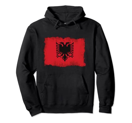 Albanien Flagge Alban Frauen Männer Kosovoalbaner Shqiptar Pullover Hoodie von Albaner Wappen Shqiptare Doppelkopfadler Kosovo