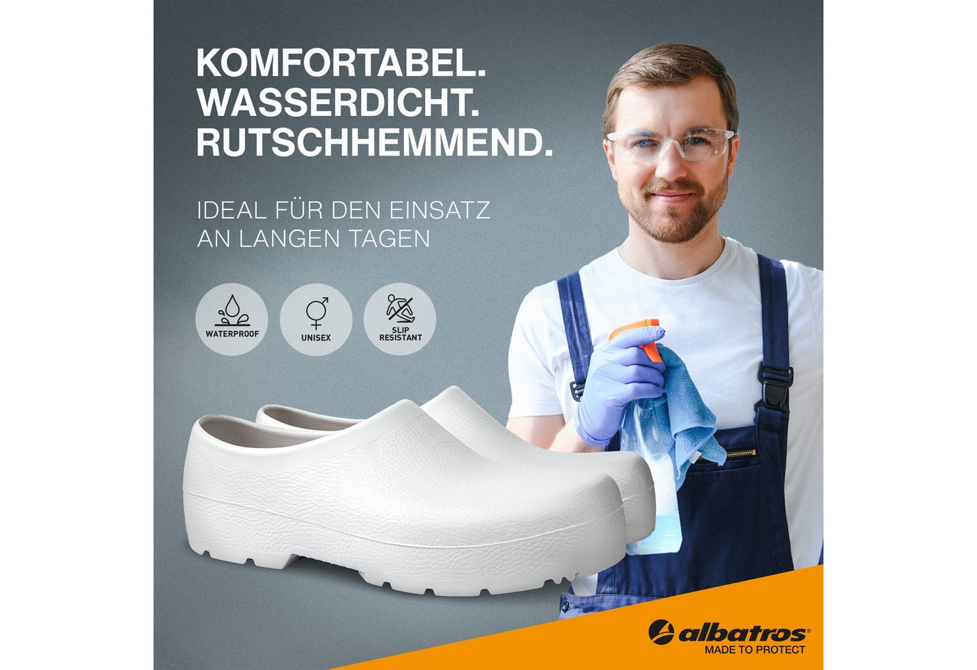 Albatros Gummistiefel Purcel ProfiALBATROS Clogs von Albatros