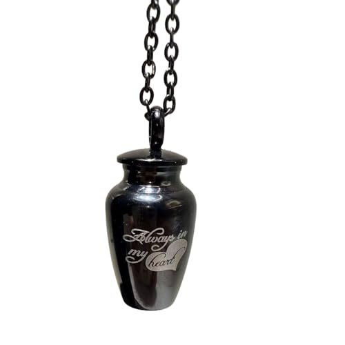 Alberello Asche Urnen-Halskette, Schmuck als Andenken, Einäscherungsschmuck, Geschenk, 45.0 Centimeters, Metall Titan und Edelstahl Metall, 0 Alberello Asche Urnen-Halskette, Schmuck als Andenken, Einäscherungsschmuck, Geschenk, 45.0 Centimeters, Metall Titan und Edelstahl Metall, 0 von Alberello