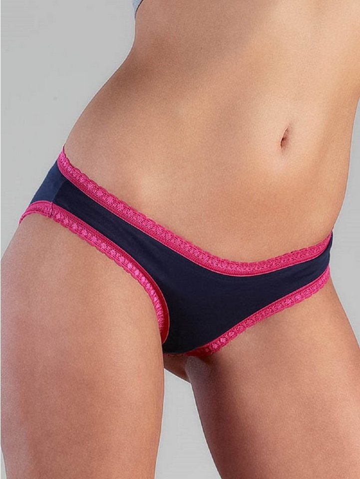 Albero Natur Slip Damenslip mit Spitze (2er Pack) von Albero Natur