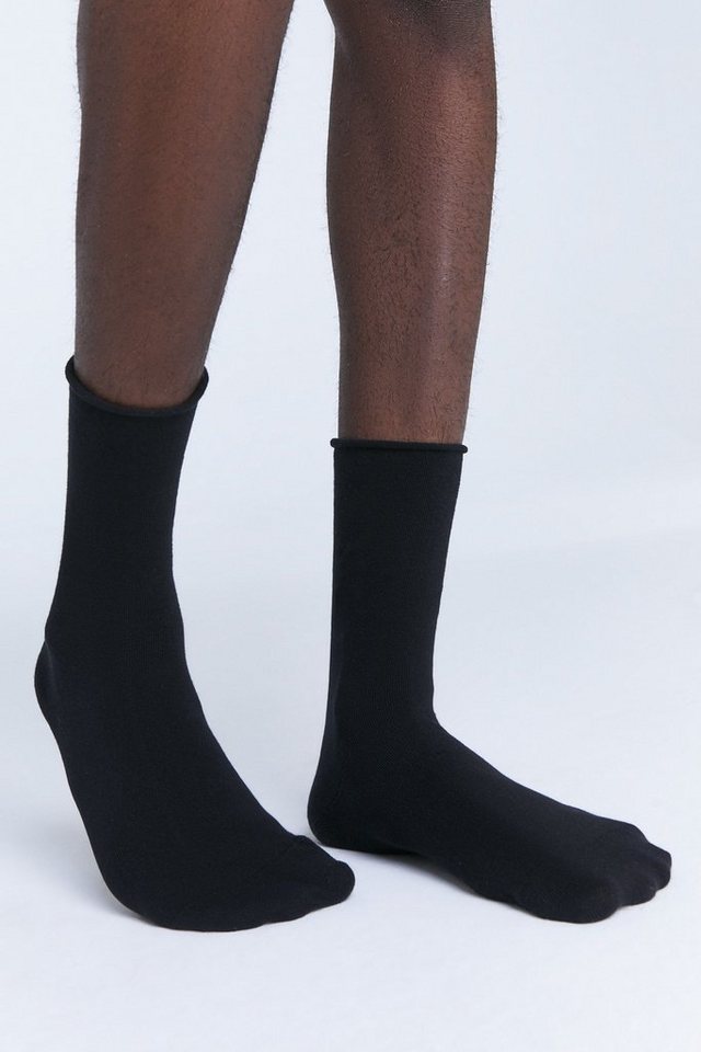 Albero Natur Socken Socken mit Rollrand - 6er Pack Albero Natur Socken Socken mit Rollrand - 6er Pack von Albero Natur