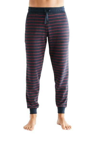 Leela Cotton Herren Hose Schlafhose aus 100% Bio-Baumwolle Waffelstrick Pyjama von Leela Cotton