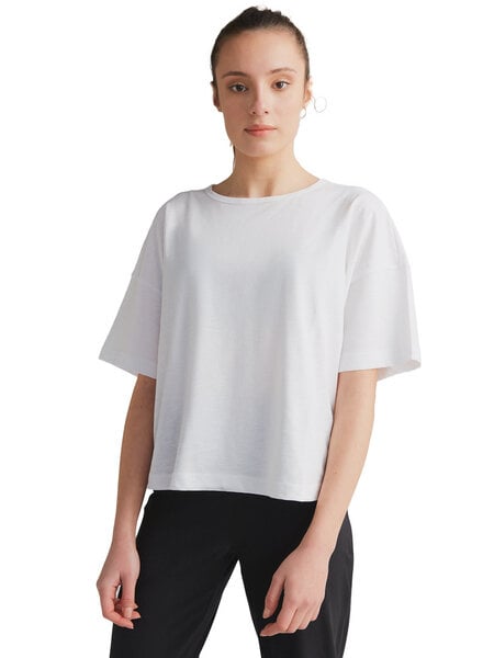 Leela Cotton Damen Flammé T-Shirt Bio-Baumwolle von Leela Cotton