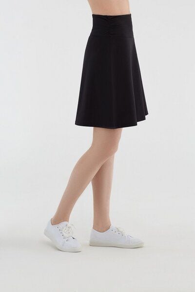 Leela Cotton Damen Röcke Lang Bio-Baumwolle Rock Kleid von Leela Cotton