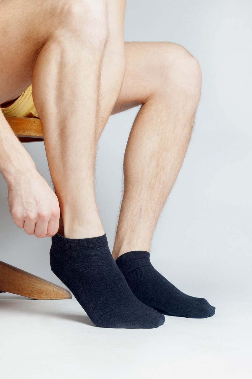 Herren Sneaker Socken aus Bio Baumwolle, Baumwolle von Albero Natur