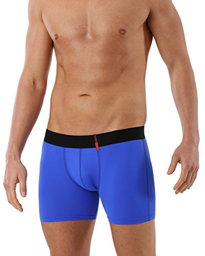 Albert Kreuz Eng anliegende Boxershorts Retropants Slipboxer Retroshorts aus Mikrofaser atmungsaktiv Royalblau 6/L von Albert Kreuz