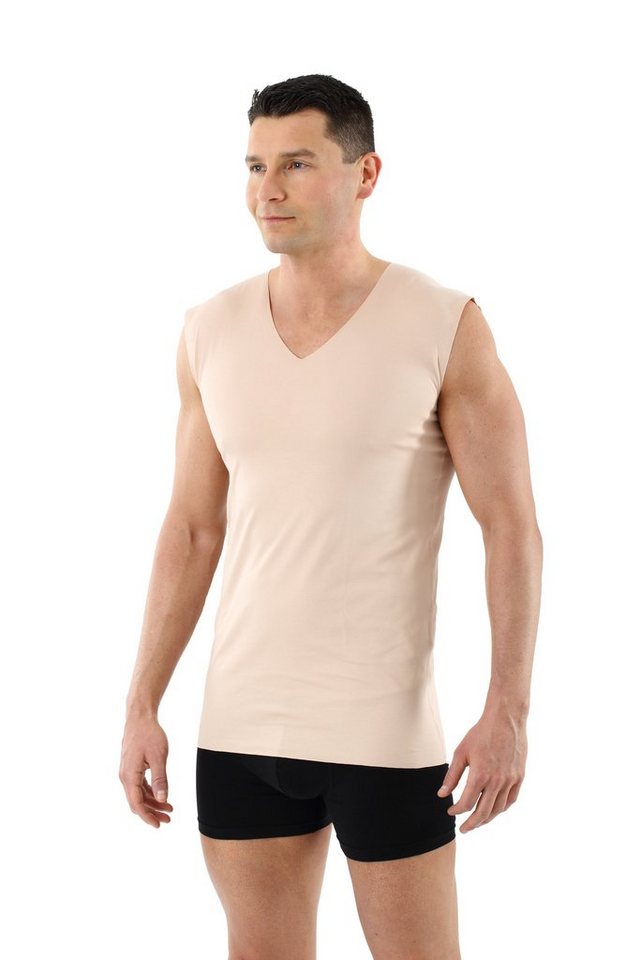 Albert Kreuz Achselhemd Lasercut ohne Saum V-Neck ohne Arm (kein Set, 1-St., kein Set) von Albert Kreuz