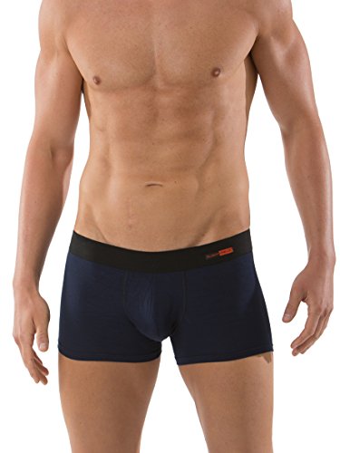 Albert Kreuz Eng anliegende Boxershorts Retropants Slipboxer Retroshorts aus Micromodal Marine 4/S von Albert Kreuz