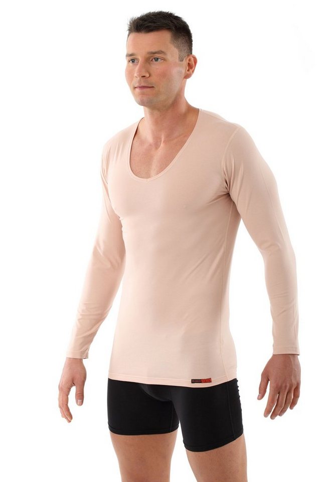 Albert Kreuz Unterhemd V-Neck atmungsaktiv Langarm (kein Set, kein Set) von Albert Kreuz