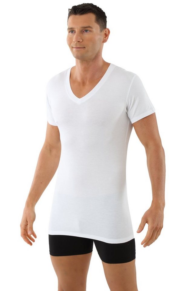 Albert Kreuz Unterhemd V-Neck light atmungsaktiv Kurzarm (kein Set, kein Set) von Albert Kreuz