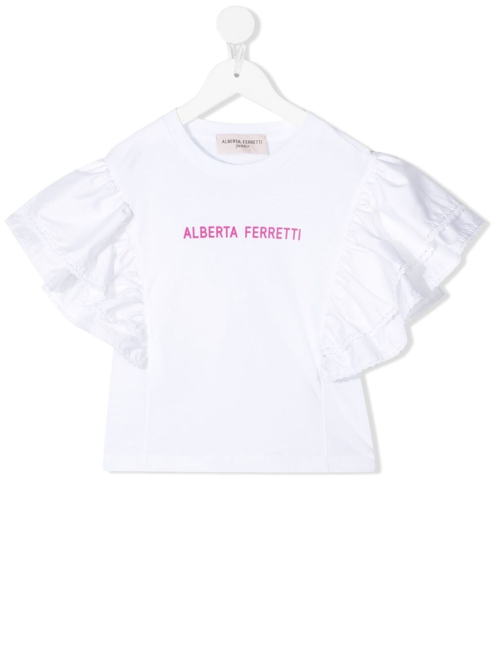 Alberta Ferretti Kids T-Shirt mit Logo-Print - Weiß von Alberta Ferretti Kids