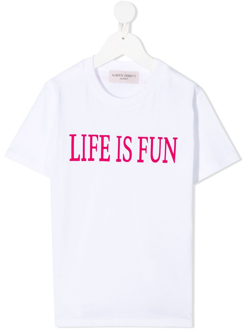 Alberta Ferretti Kids T-Shirt mit Slogan-Print - Weiß von Alberta Ferretti Kids