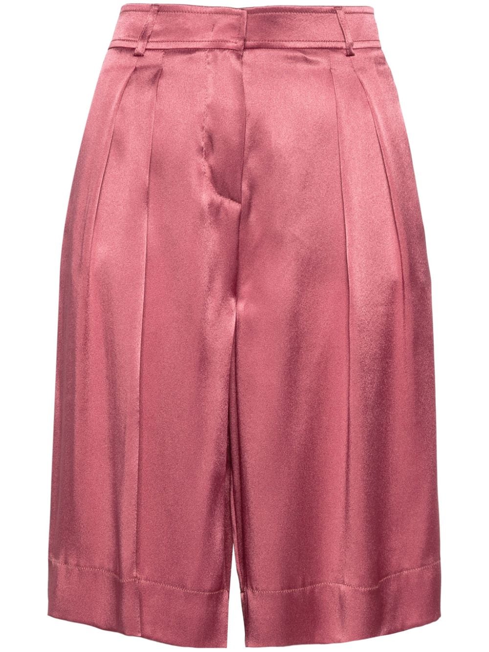 Alberta Ferretti Bermudas aus Satin - Rosa von Alberta Ferretti