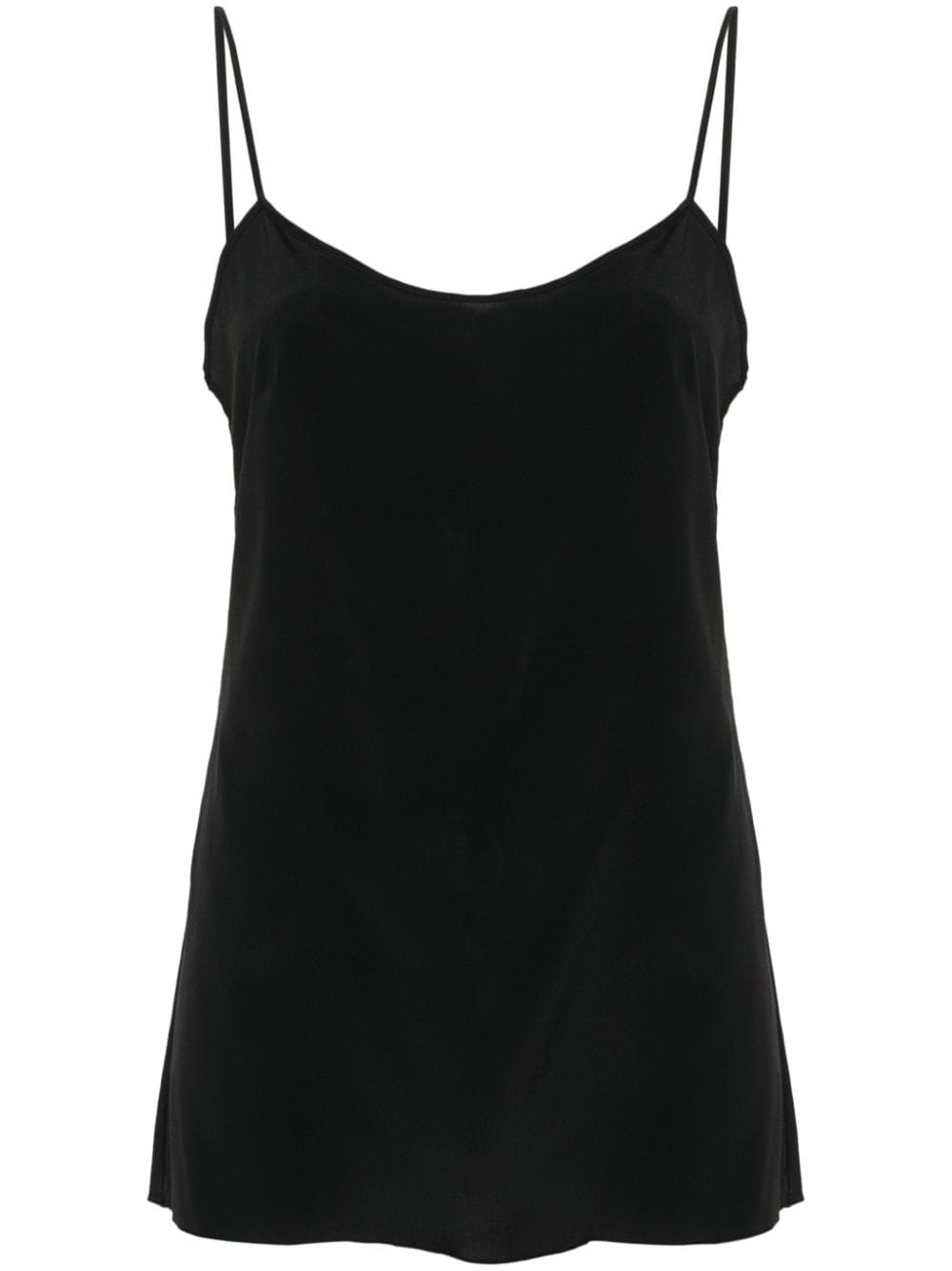 Alberta Ferretti Camisole-Top mit Rundhalsausschnitt - Schwarz von Alberta Ferretti