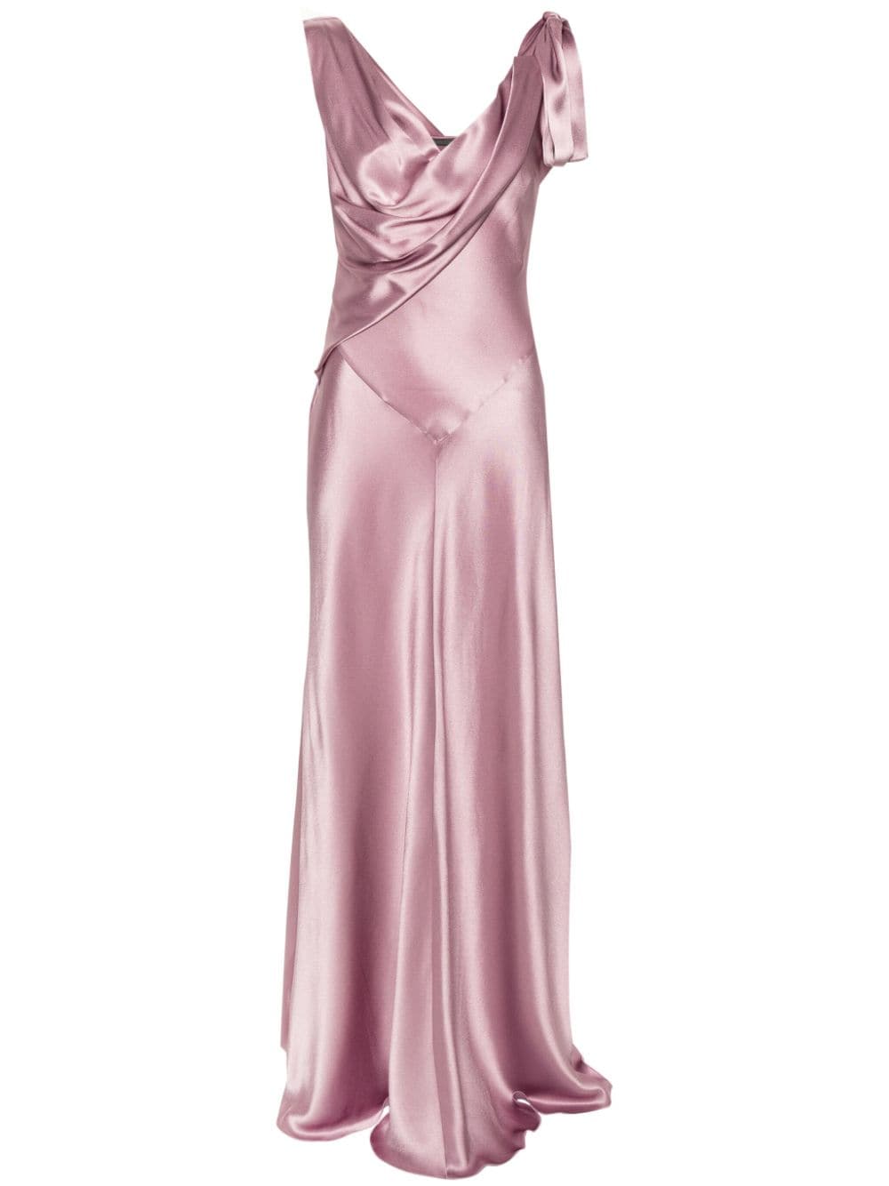 Alberta Ferretti Drapiertes Kleid - Violett von Alberta Ferretti